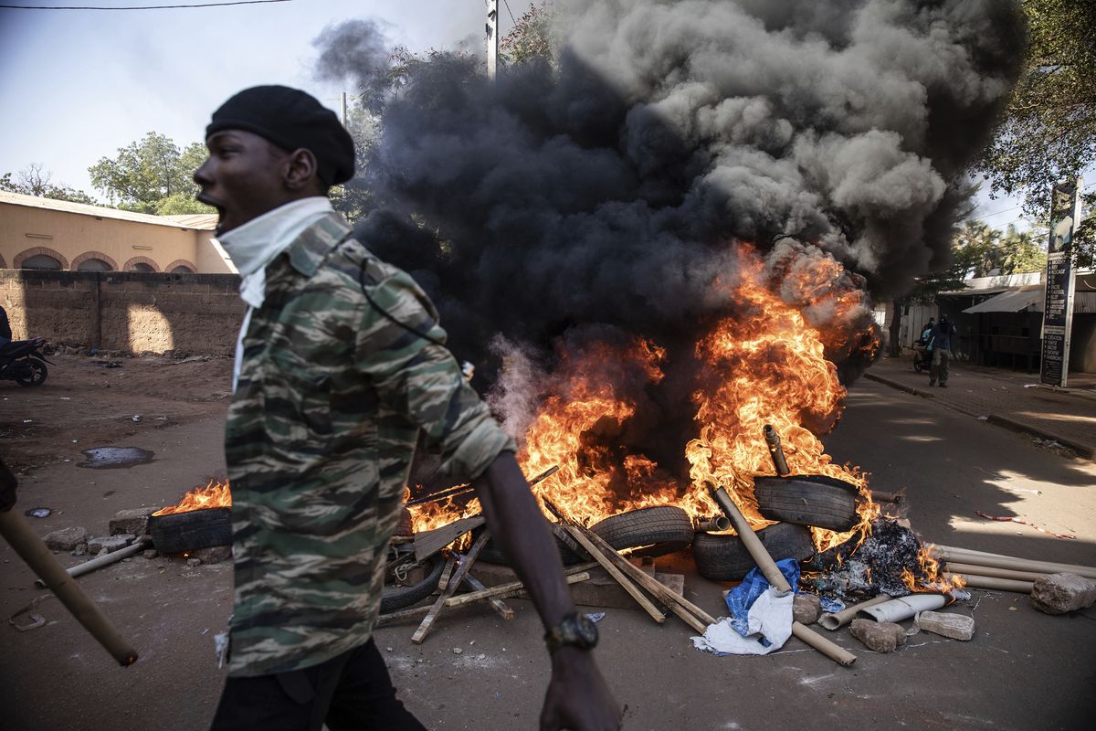 Protestors take to the streets of Burkina Faso