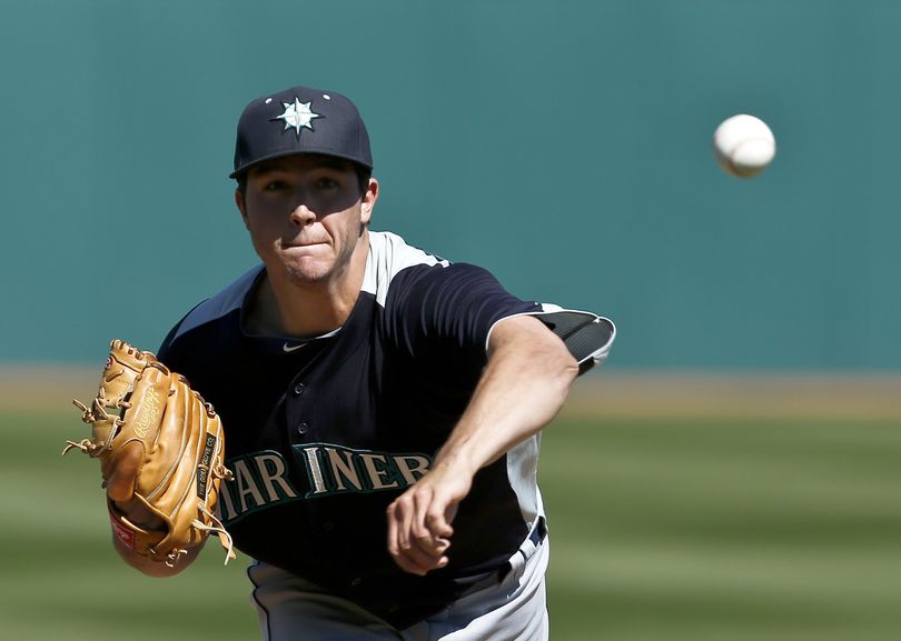Seattle Mariners pitching prospect Danny Hultzen said it felt great just to be throwing again following major shoulder surgery. (Associated Press)