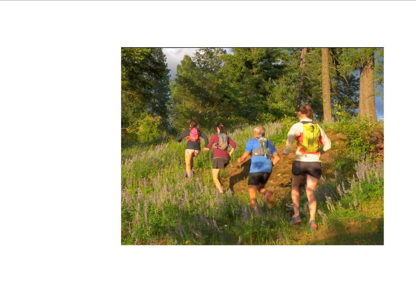 Trail runners in the Pine Street Woods near Sandpoint, Idaho. (Kaniksu Land Trust)