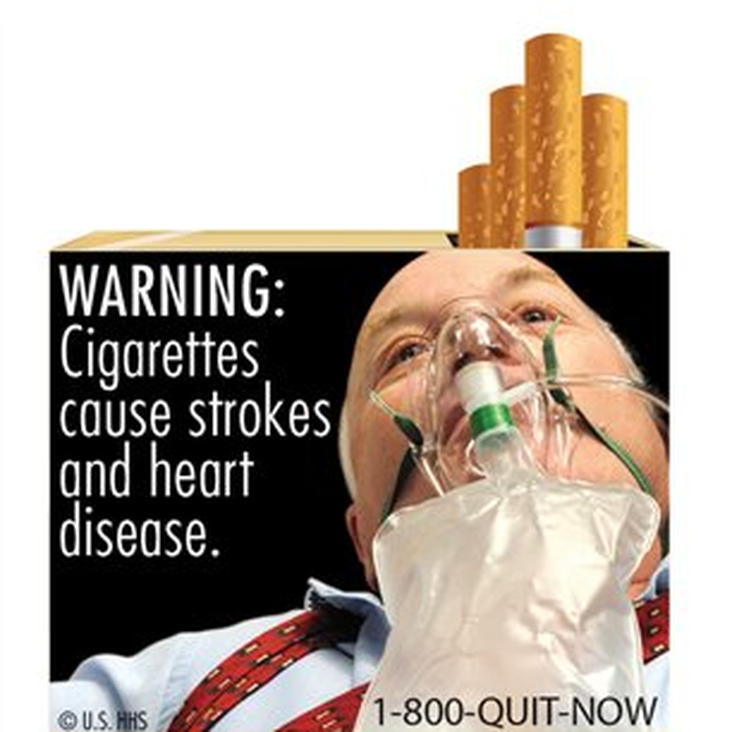 oxygen and cigarettes Grisly labels not so scary for cigarette sales