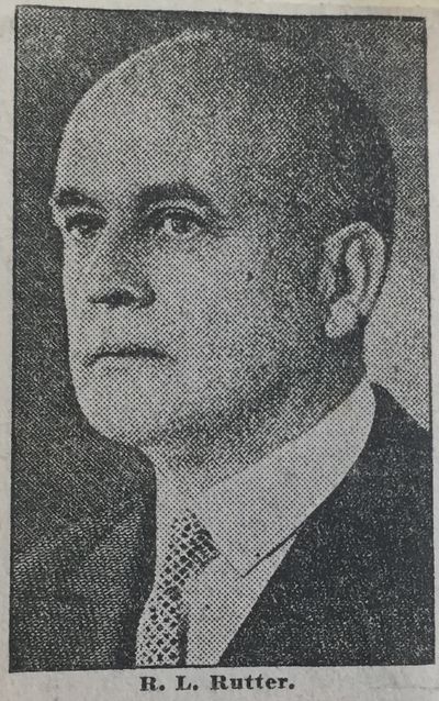 Robert Lewis Rutter was a prominent Spokane banker from his 1892 arrival until his death in 1948. Photo from The Spokesman-Review
