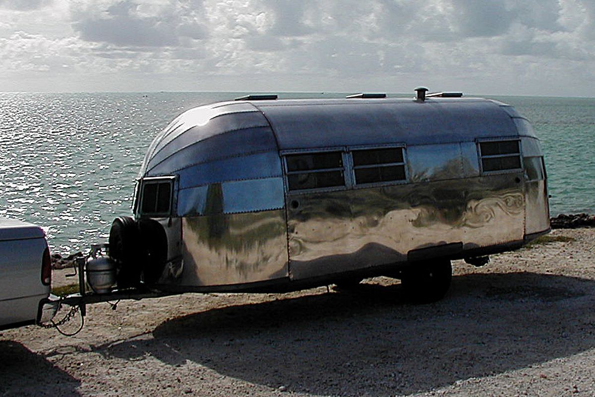 A 1949 Airstream Liner, once owned by reader Forrest Bone.
