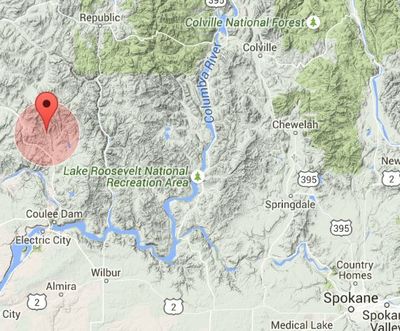 A magnitude 4.3 earthquake struck about 25 miles north of the Grand Coulee Dam on Tuesday, Sept. 1.