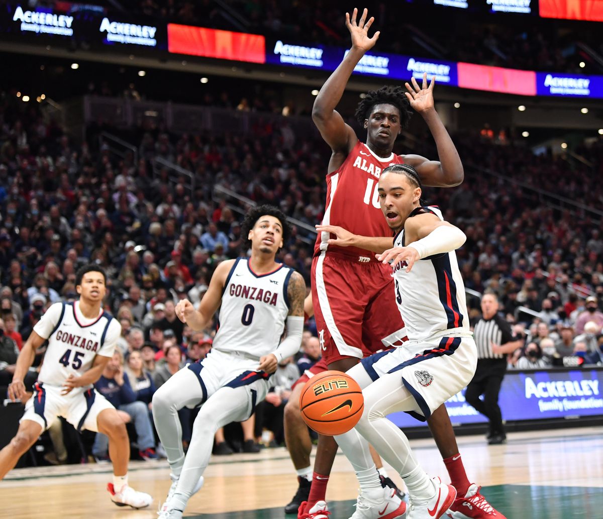 Battle in Seattle Gonzaga men vs. Alabama (Dec. 4, 2021) Dec. 4