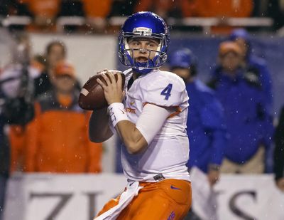 Boise State quarterback Brett Rypien threw for 207 yards against Colorado State. (Otto Kitsinger / Associated Press)