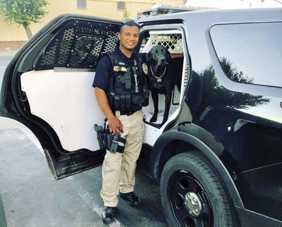 This undated photo provided by the Newman Police Department shows officer Ronil Singh of Newman Police Department who was killed by an unidentified suspect. The Stanislaus County Sheriff’s Department said Singh was conducting a traffic stop early Wednesday, Dec. 26, 2018, in the town of Newman, Calif. when he called out “shots fired” over his radio. (AP)