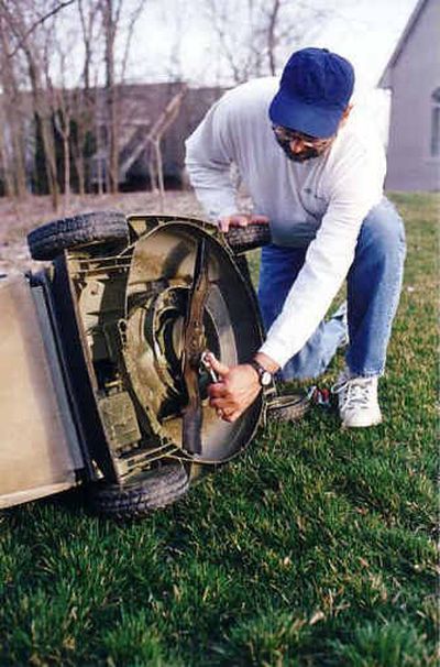 Basic lawnmower maintenance is relatively easy and makes the mower last longer and operate more effectively.
(Associated Press / The Spokesman-Review)
