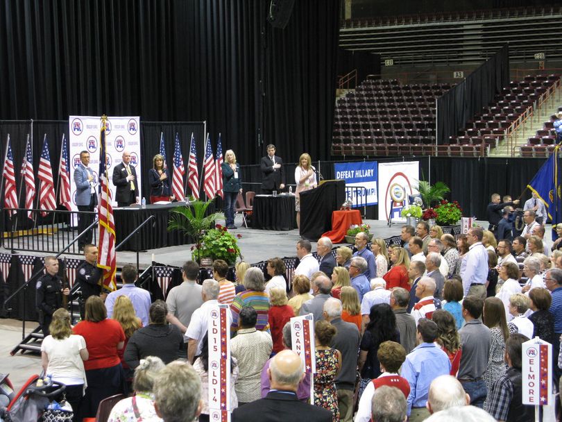 Idaho state GOP convention opens floor session on Friday (Betsy Z. Russell)