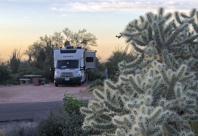 Usery Mountain Regional Park near Phoenix is a county-run facility that's surprisingly wild for a metropolitan area. (Leslie Kelly)