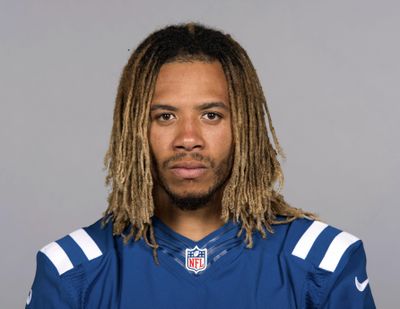 This June 13, 2017  photo shows Indianapolis Colts football player Edwin Jackson. (Associated Press)