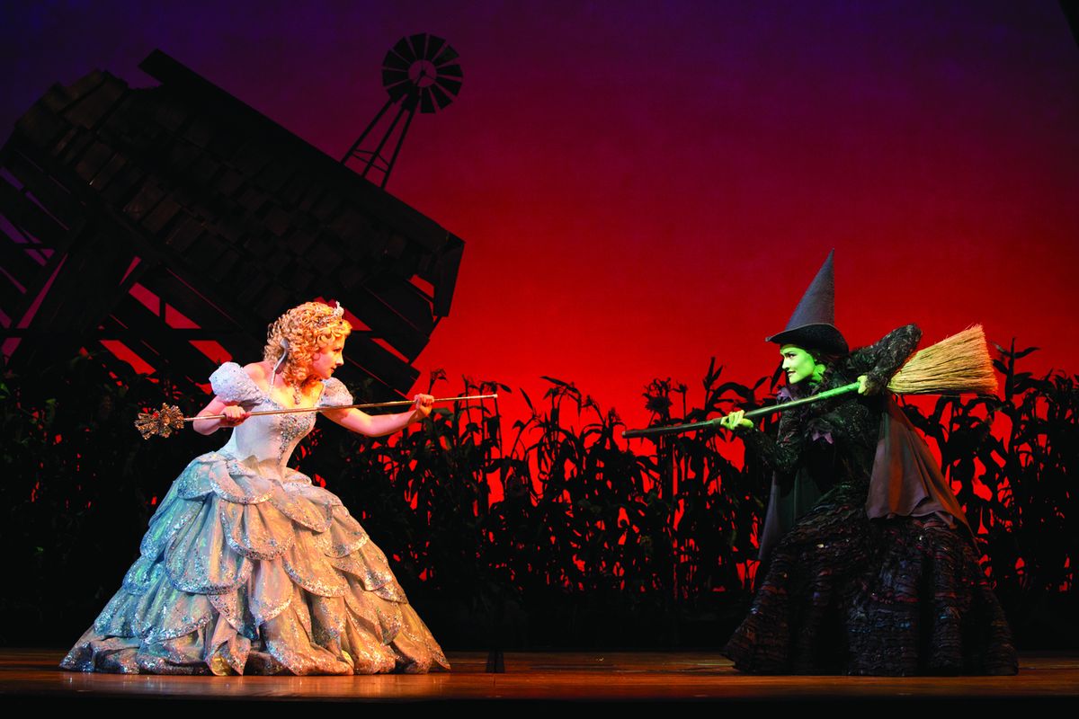 A scene from "Wicked," scheduled to be part of the Best of Broadway series in Spokane May 7-25, 2014. (WestCoast Entertainment courtesy)