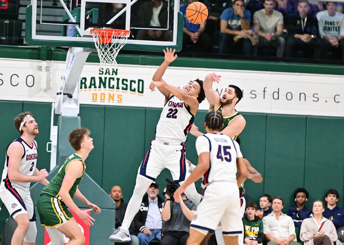 Gonzaga Men Vs. San Francisco (Jan. 5, 2023) - Jan. 5, 2023 | The ...