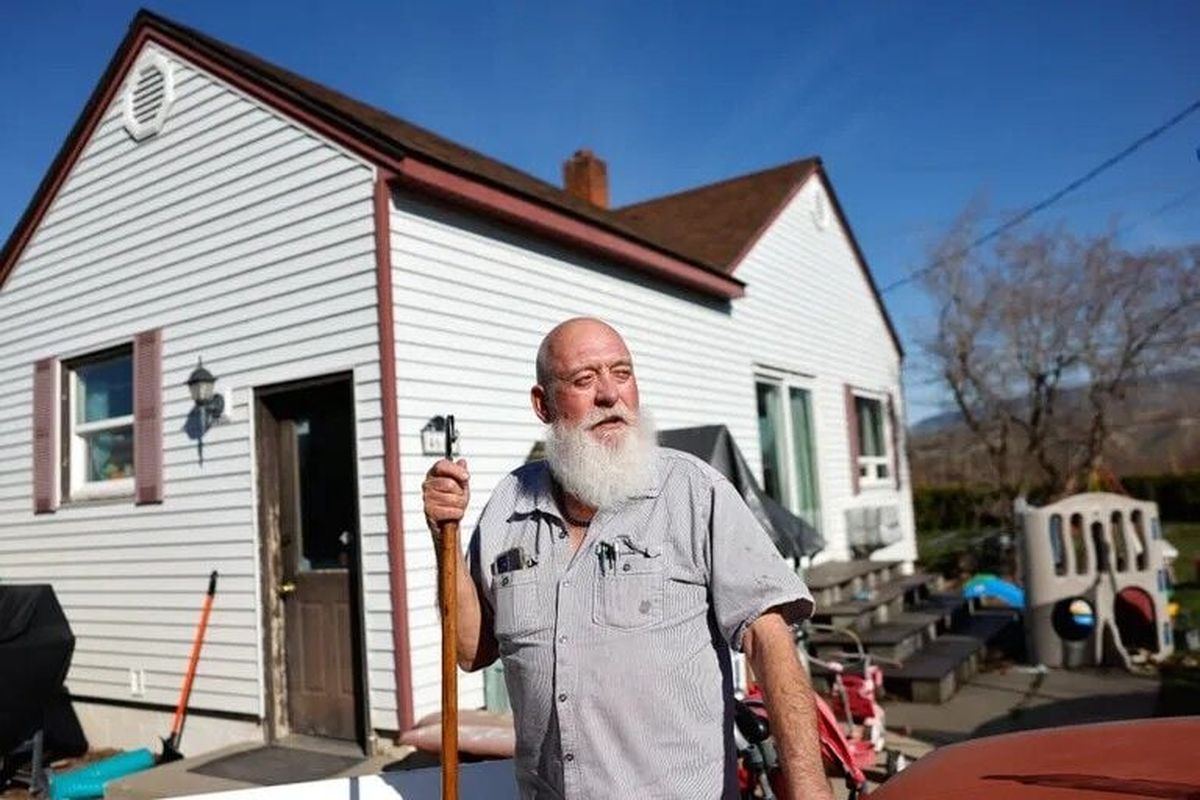 Dan Richmond, owner of the Richmonds Orchard in Malaga has been a farmer since he was a kid except during his stint in the Navy.  (Seattle Times)