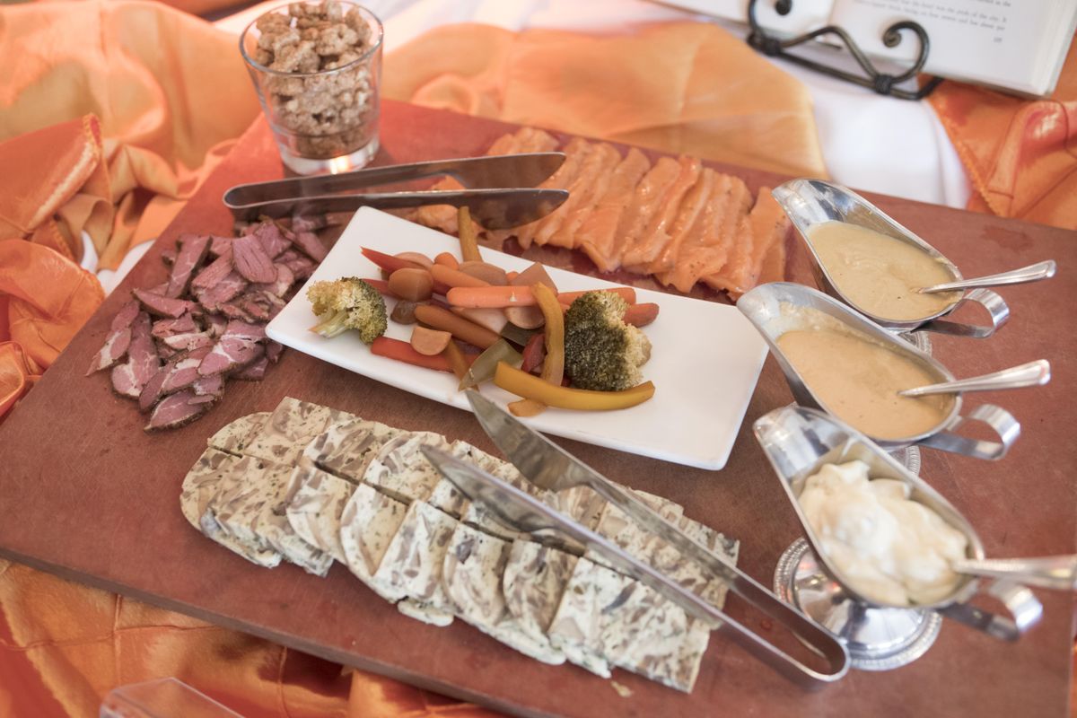 The Davenport Hotel's iconic Sunday Brunch May 7, 2017 The