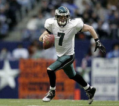 
Jeff Garcia has led the Eagles on a five-game winning streak. 
 (Associated Press / The Spokesman-Review)