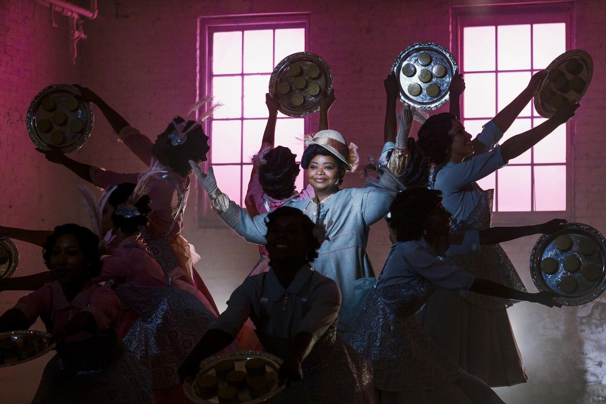 Octavia Spencer in “Self Made: Inspired by the Life of Madam C.J. Walker.” (Amanda Matlovich / Netflix)