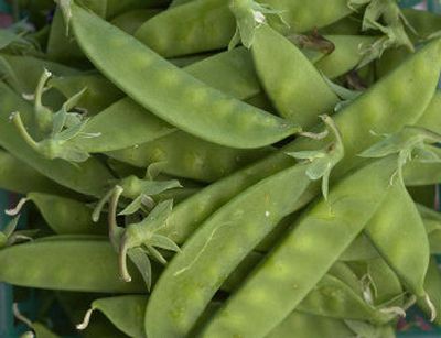 
Pea pods are among the produce offered at the Spokane Farmers' Market.
 (Dan Pelle / The Spokesman-Review)