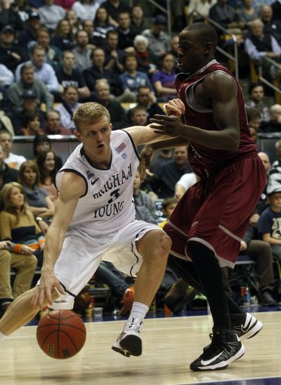 BYU guard Tyler Haws (3) (Associated Press)