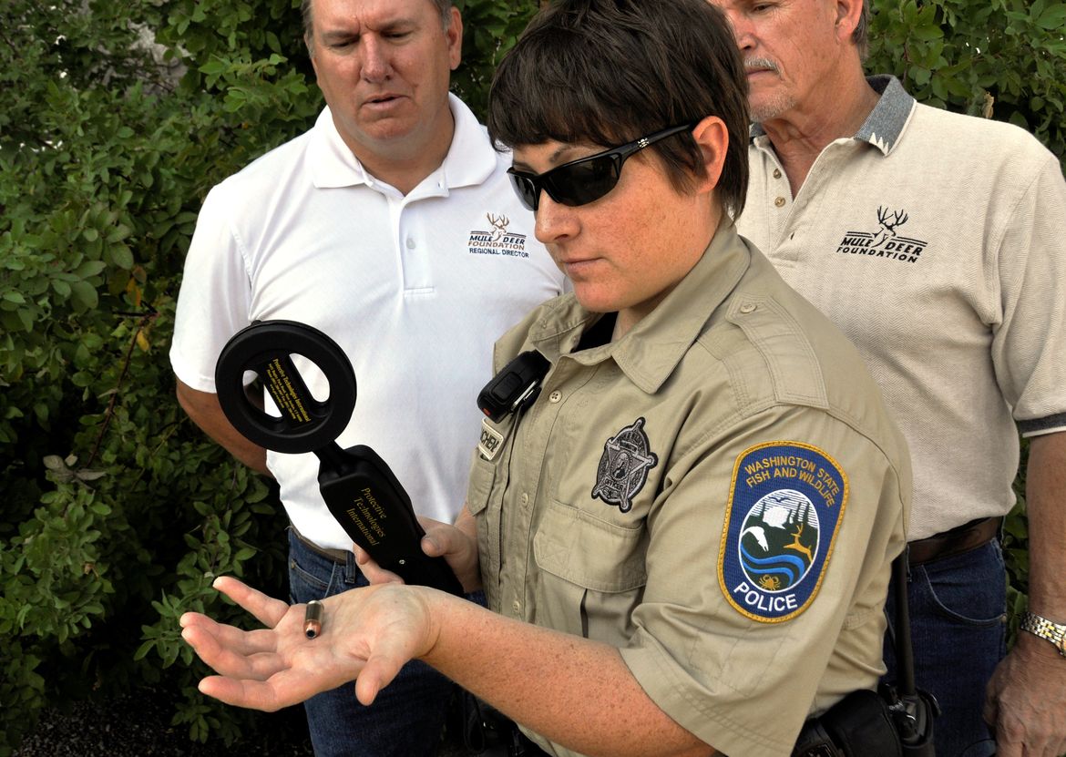 Wdfw Provided With Three Metal Detectors 