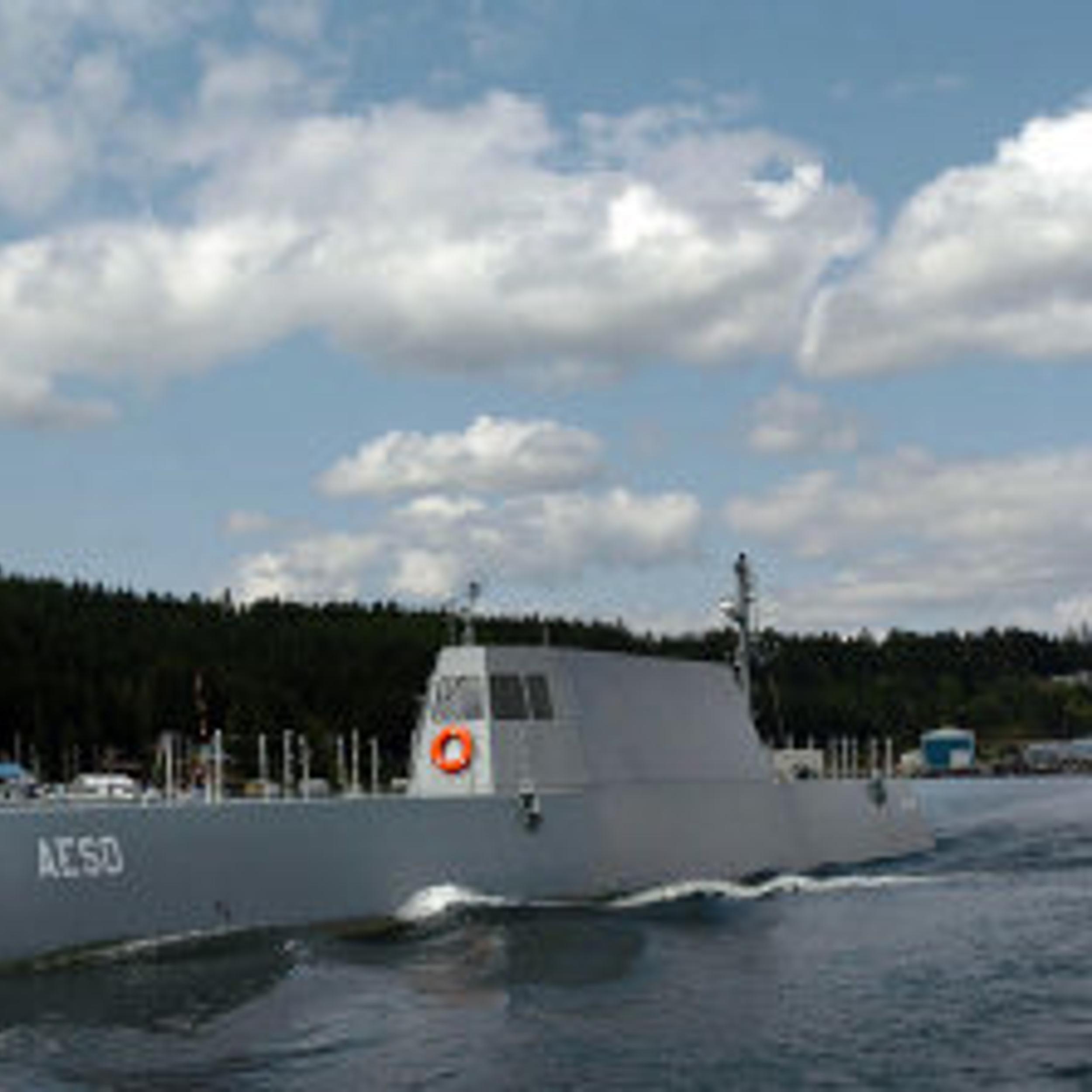 Navy test ship plies local waters | The Spokesman-Review