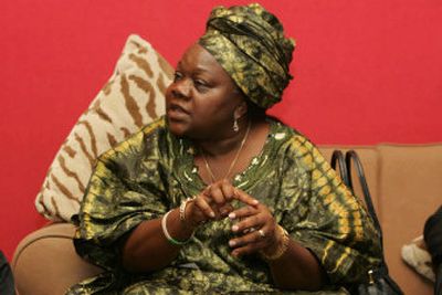 
Marie Fatayi-Williams speaks during an interview with Associated Press in London on Tuesday. Her son died a year ago in London's terrorist bombings, which killed 52 and injured more than 770. 
 (Associated Press / The Spokesman-Review)