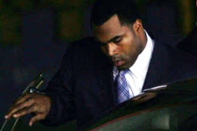 
Jamal Lewis will serve four months in prison. 
 (Associated Press / The Spokesman-Review)