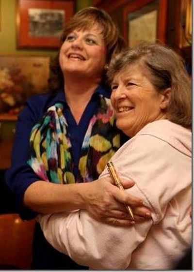 Cindy and Jeanie at Blogfest