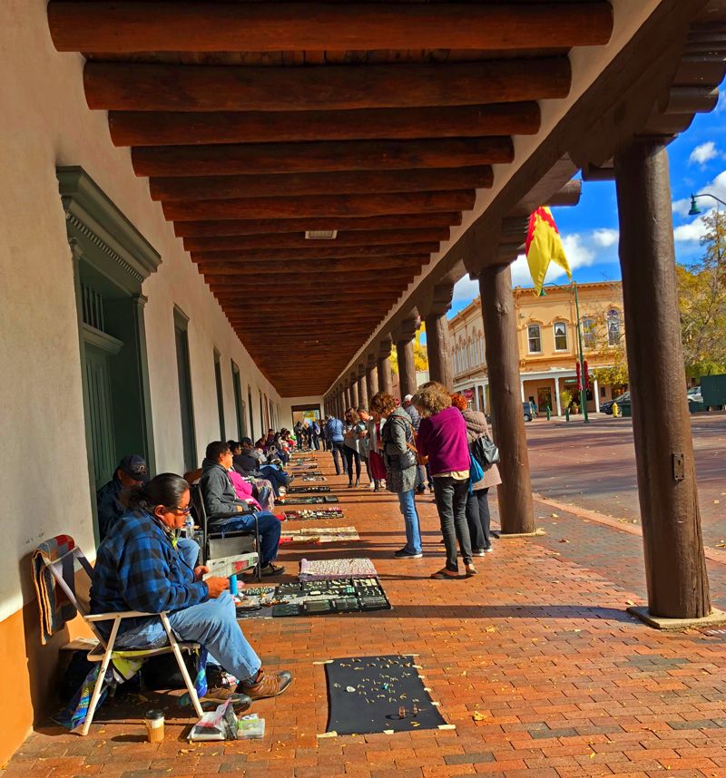 Santa Fe square shopping