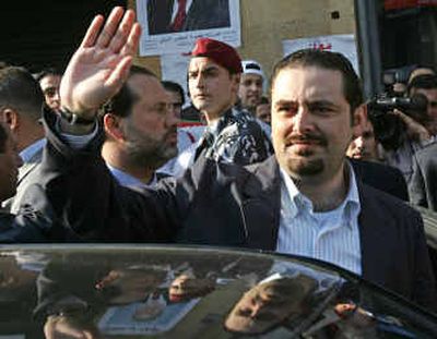 
Hariri 
 (The Spokesman-Review)