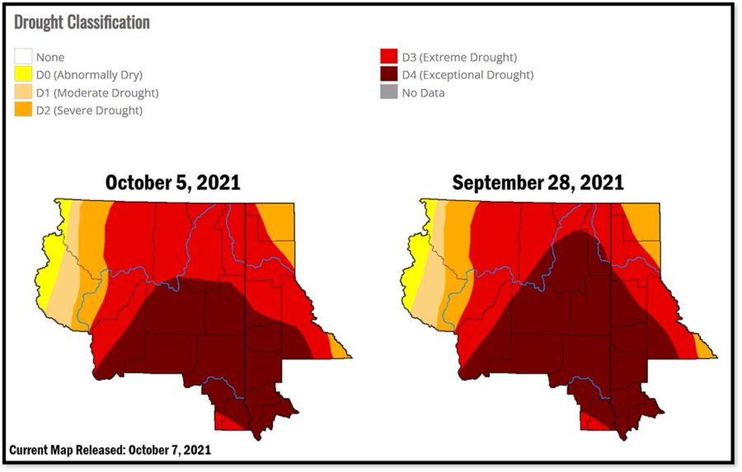 Drought Conditions Improve Slightly In Northeast Washington | The ...