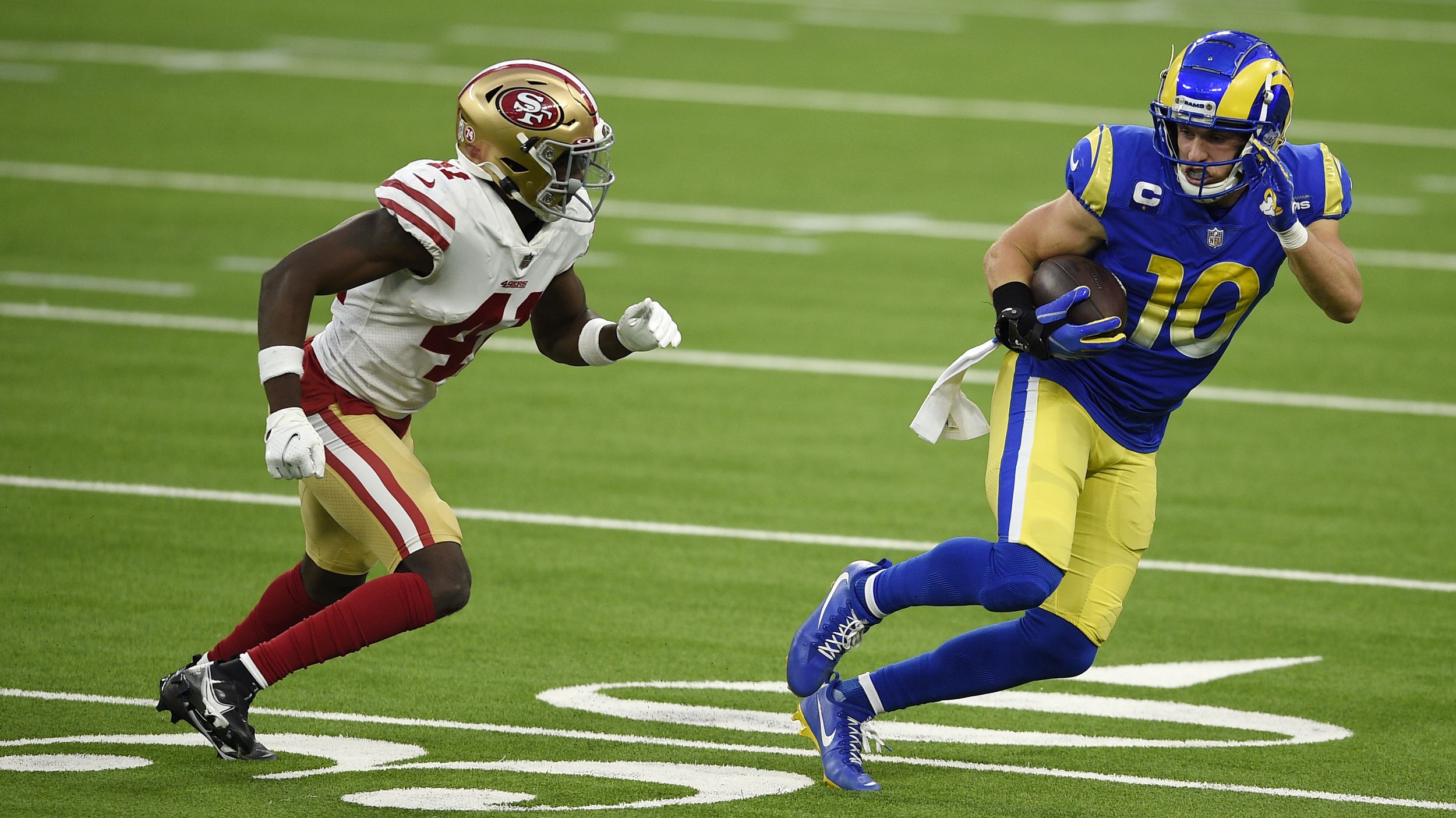 Rams' Cooper Kupp Falls Short of Two NFL Receiving Records vs. 49ers – NBC  Bay Area