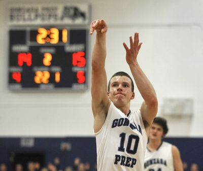 Parker Kelly has followed in his father's basketball footsteps at Gonzaga Prep. (Dan Pelle / The Spokesman-Review)