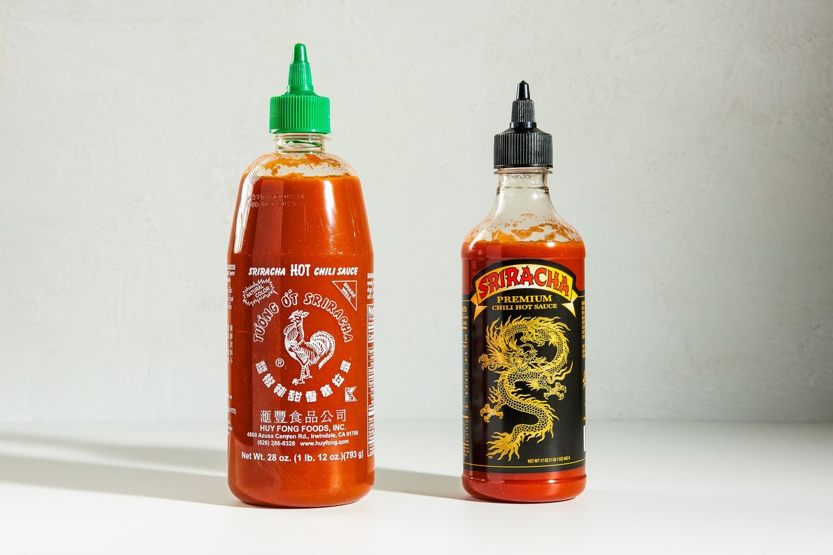 Competition between srirachas is adding some high drama to the condiments aisle. (Rey Lopez/For The Washington Post)