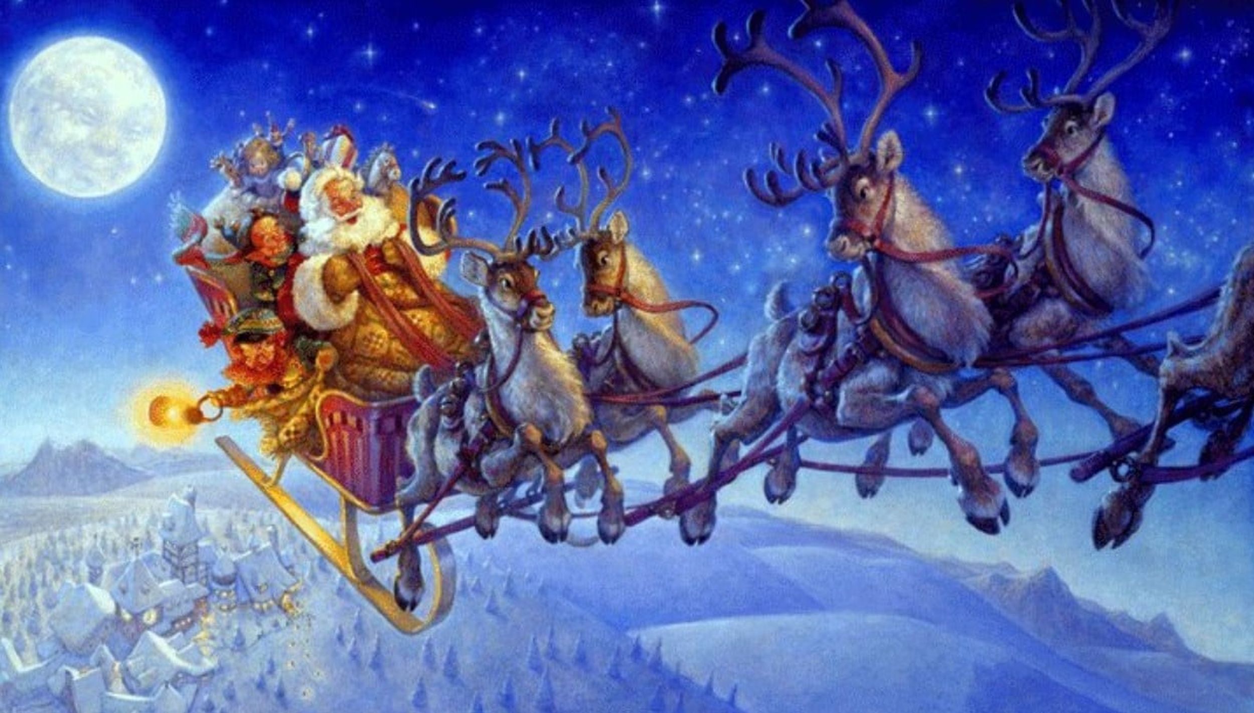 Special Alert: Santa's on His Sleigh and Heading Our Way! Get