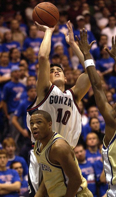 Gonzaga’s Blake Stepp scored a career-high 33 points in win over Washington on Dec. 2, 2002. (FILE / SR)