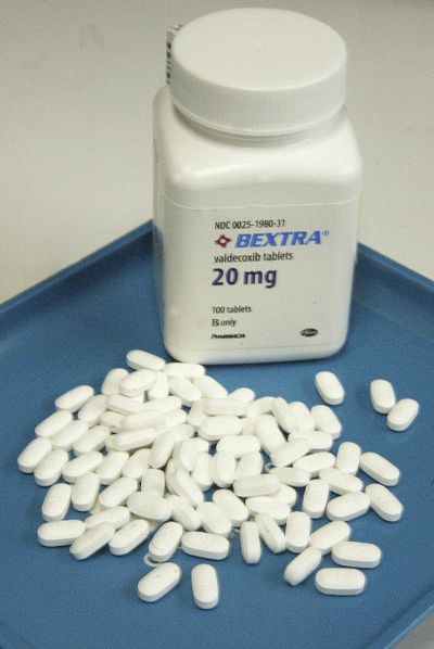This Thursday, April 8, 2005, file photo shows a bottle of Bextra at a drugstore in New York. Almost one-third of new drugs approved by FDA from 2001-2010 ended up years later with warnings about unexpected, sometimes life-threatening side effects or complications, suggested by an analysis published Tuesday, May 9, 2017, in the Journal of the American Medical Association. (Mary Altaffer / Associated Press)