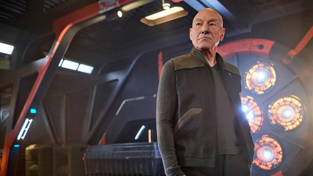 Patrick Stewart in “Star Trek: Picard.” (James Dimmock / CBS)
