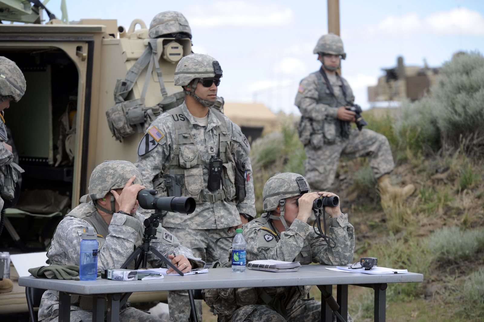 National Guardsmen in training - June 12, 2013 | The Spokesman-Review