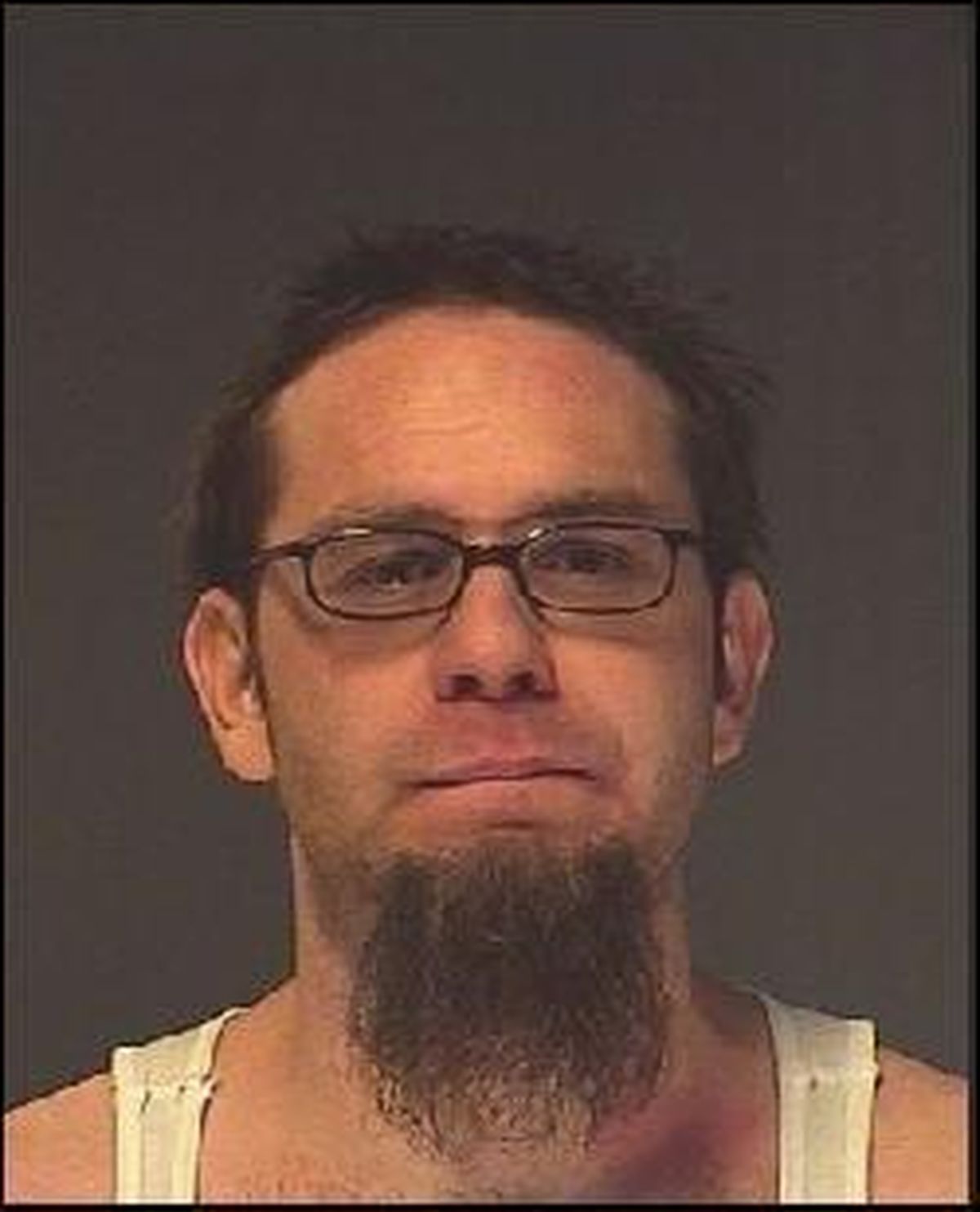 Derrick G. Bonato, 35, is a suspect in a fatal stabbing at the West Wynn Motel on Friday, April 29, 2016. (Spokane Police Department)