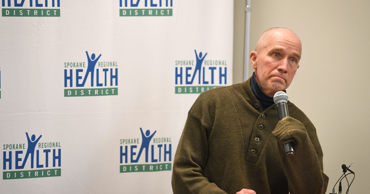 Washington Department of Health's Dr. Bob Lutz, former county health officer, speaks about Spokane opioid crisis, resigns days later