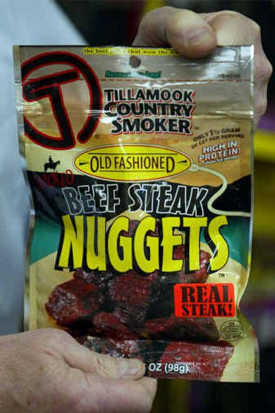 
Tillamook Country Smoker led the court battle against Tillamook Cheese, which went to court, and lost, in an attempt to stop other businesses from using the Tillamook name. The smoker and creamery are in Tillamook County, Oregon.
 (Associated Press / The Spokesman-Review)