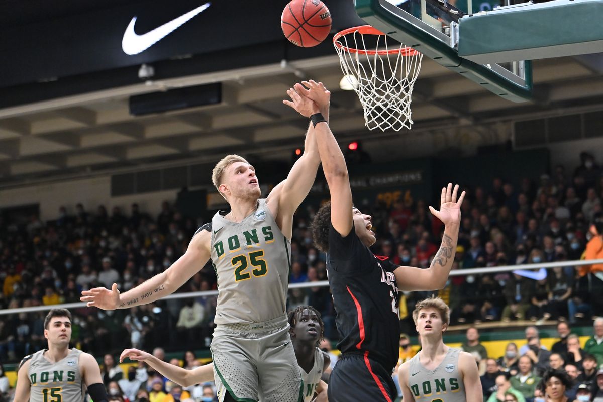 Gonzaga's Chet Holmgren puts on dunk show, scores season-high 18 points in  Bellarmine blowout