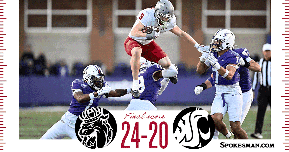 Recap and highlights: Washington State suffers close loss at No. 21 James Madison 24-20