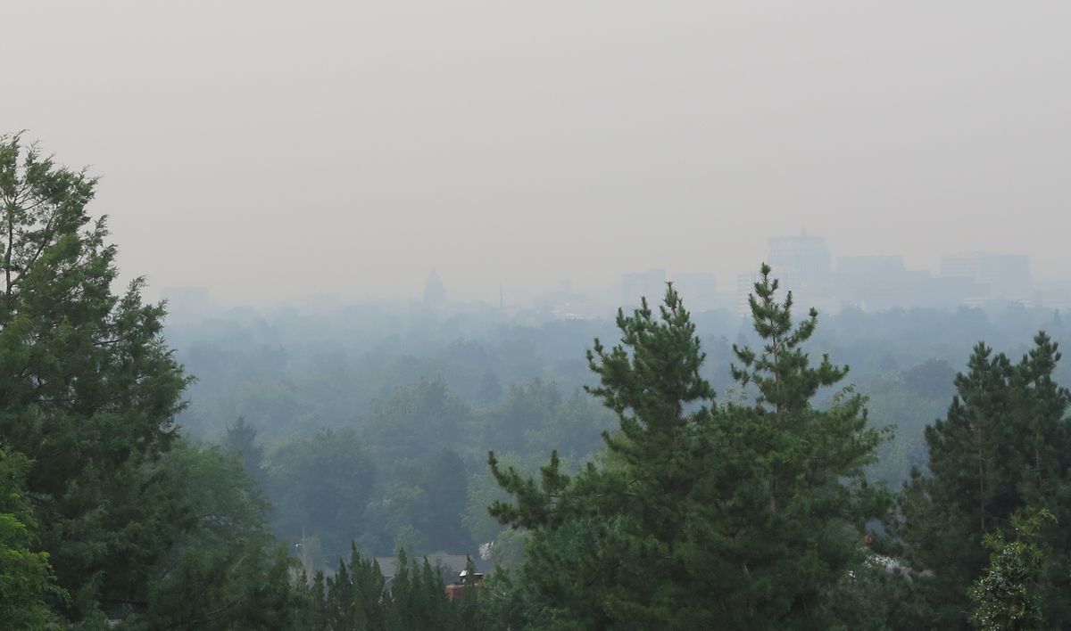 Boise Air Quality Hits Unhealthy Levels Due To Wildfire Smoke The Spokesman Review 6084