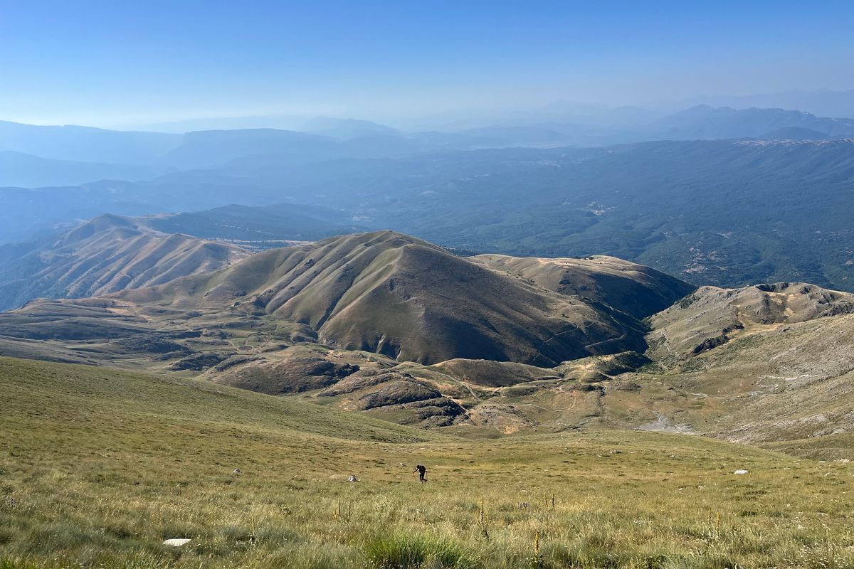 The northwestern region of Epirus, Greece, stretches to the horizon.  (Ammi Midstokke/For The Spokesman-Review)
