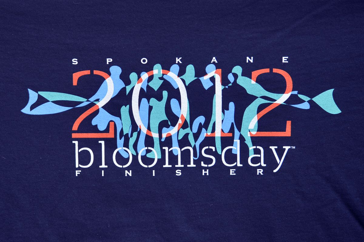 The 2012 finisher’s T-shirt.