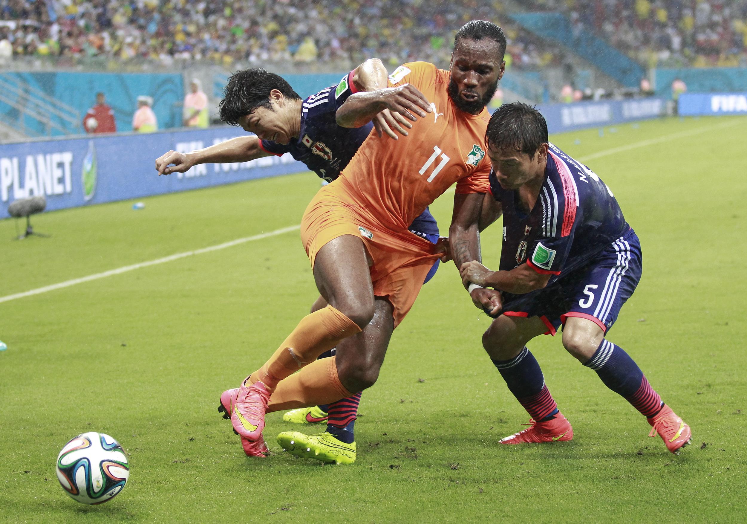 Didier Drogba Inspires Ivory Coast To FIFA World Cup Comeback Win Over 