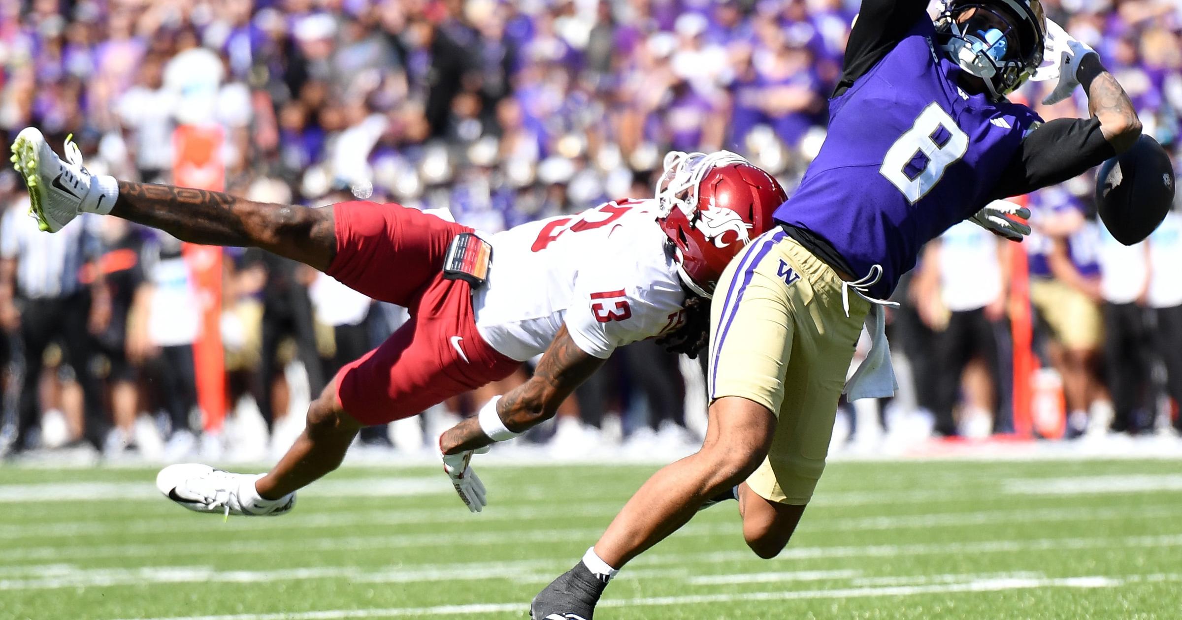 LB Keith Brown leads the way in WSU defense's sterling showing in Apple Cup loss to No. 17 Washington