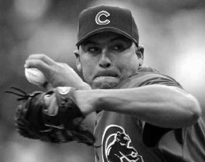
Cubs pitcher Carlos Zambrano wants a $15.5 million one-year deal. 
 (Associated Press / The Spokesman-Review)