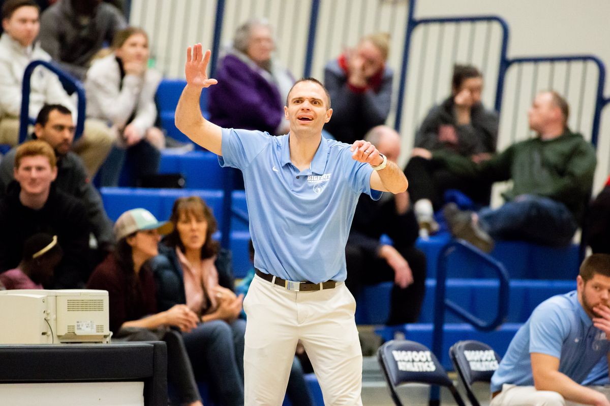 Jeremy Groth has been head coach at Community Colleges of Spokane since 2012.  (Libby Kamrowski/The Spokesman-Review)